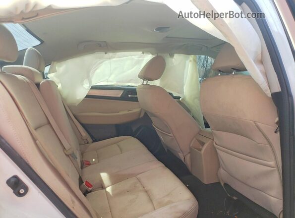 4S3BNBD67G3025636 2016 SUBARU LEGACY White Rear seats view
