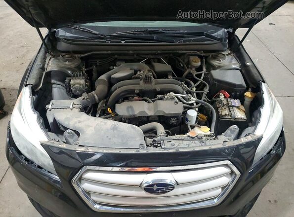 4S3BNBD68G3045149 2016 SUBARU LEGACY Черный Вид задней части салона