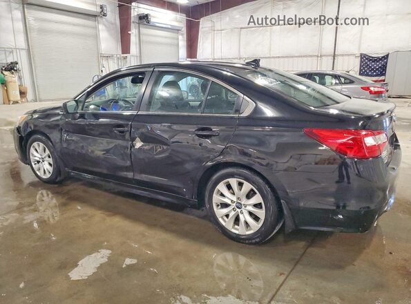 4S3BNBD68G3045149 2016 SUBARU LEGACY Черный Задняя левая четверть