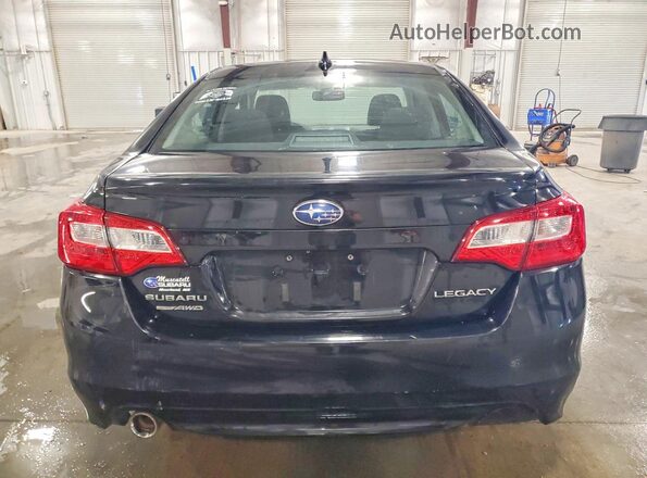 4S3BNBD68G3045149 2016 SUBARU LEGACY Черный Вид сзади