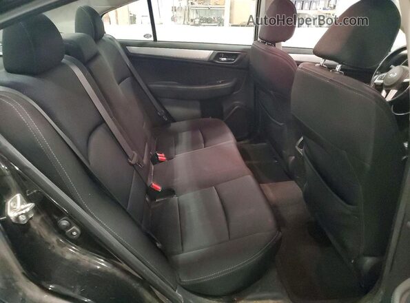 4S3BNBD68G3045149 2016 SUBARU LEGACY Черный Вид задних сидений