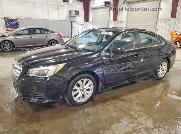4S3BNBD68G3045149 2016 SUBARU LEGACY Черный Передняя левая четверть