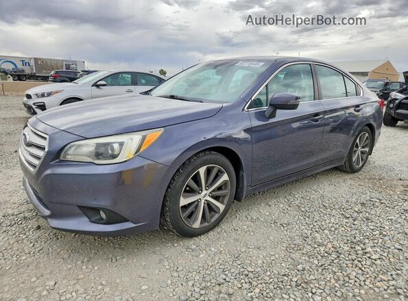 4S3BNBJ68G3040697 2016 SUBARU LEGACY Gray წინა მარცხენა ხედი სამი მეოთხედიდან
