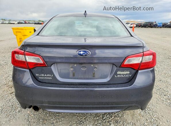 4S3BNBJ68G3040697 2016 SUBARU LEGACY Gray უკანა ხედი
