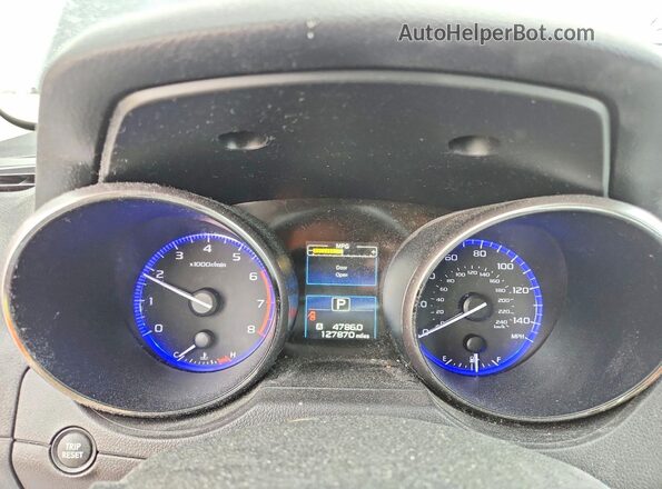 4S3BNBJ68G3040697 2016 SUBARU LEGACY Gray ხელსაწყოთა პანელის ხედი