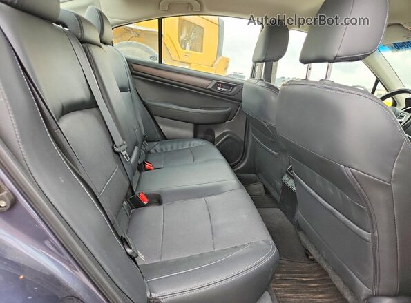 4S3BNBJ68G3040697 2016 SUBARU LEGACY Gray უკანა სავარძლების ხედი