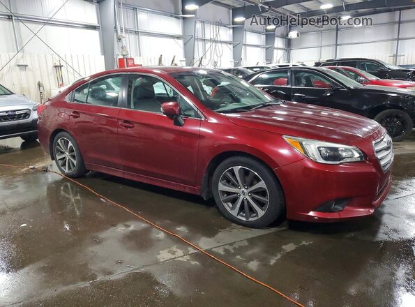 4S3BNBN67G3042063 2016 SUBARU LEGACY Burgundy Przód prawy