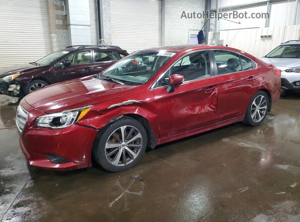 4S3BNBN67G3042063 2016 SUBARU LEGACY Burgundy Przód lewy