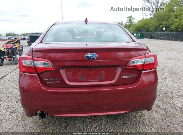 4S3BNBN69G3014359 2016 SUBARU LEGACY Красный 