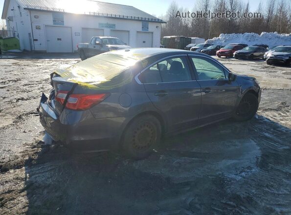 4S3BNDA63G3043342 2016 SUBARU LEGACY Серый Задняя правая четверть