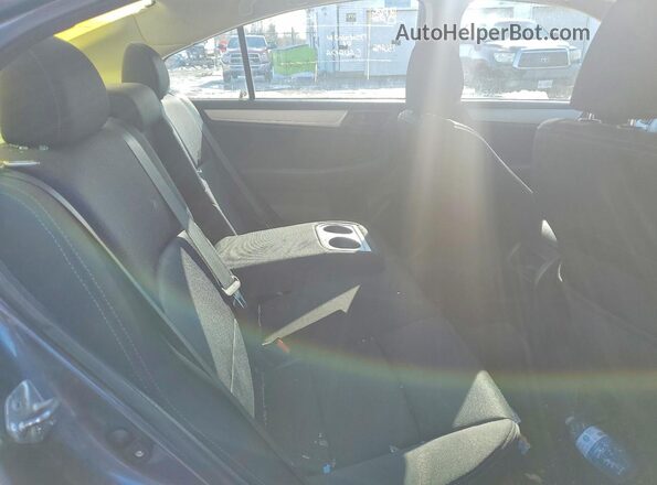 4S3BNDA63G3043342 2016 SUBARU LEGACY Серый Вид задних сидений