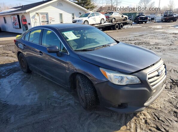 4S3BNDA63G3043342 2016 SUBARU LEGACY Серый Передняя правая четверть