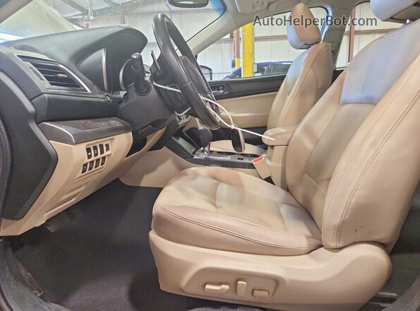4S3BNEN6XG3043449 2016 SUBARU LEGACY Серебряный Вид салона спереди