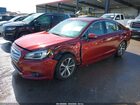 2017 Subaru Legacy 3.6r Limited Красный vin: 4S3BNEN6XH3056896