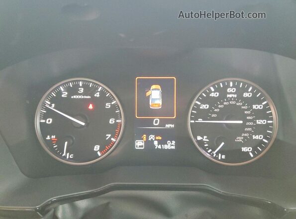 4S3BWAB66P3017411 2023 SUBARU LEGACY Blue Widok zestawu wskaźników
