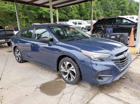 4S3BWAB66P3017411 2023 SUBARU LEGACY Blue Widok naklejki z numerem VIN