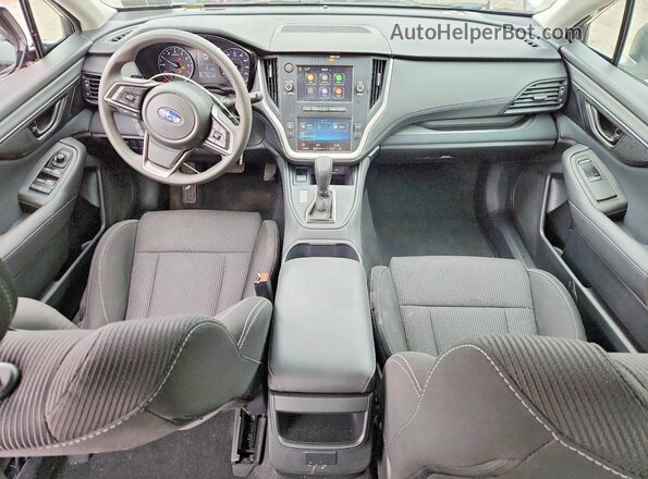 4S3BWAB67N3010285 2022 SUBARU LEGACY Белый Вид панели приборов