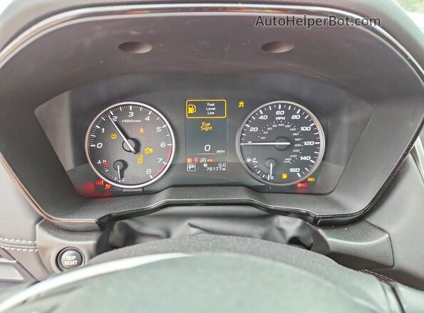 4S3BWAB67N3010285 2022 SUBARU LEGACY Белый Вид щитка приборов