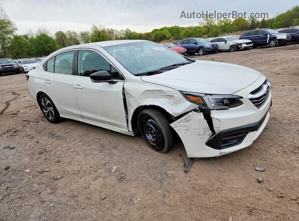 4S3BWAB67N3010285 2022 SUBARU LEGACY Белый Передняя правая четверть
