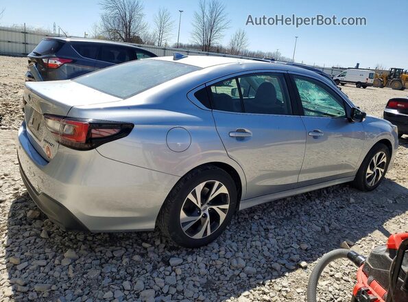 4S3BWAB69L3033435 2020 SUBARU LEGACY Серебряный Задняя правая четверть