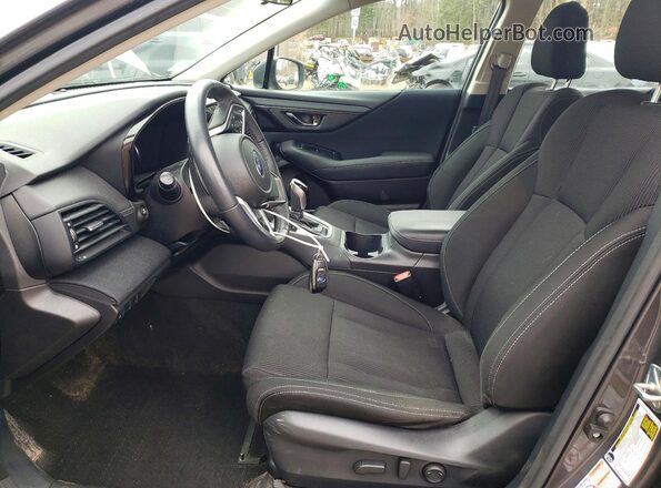 4S3BWAC60L3002878 2020 SUBARU LEGACY Серый Вид салона спереди