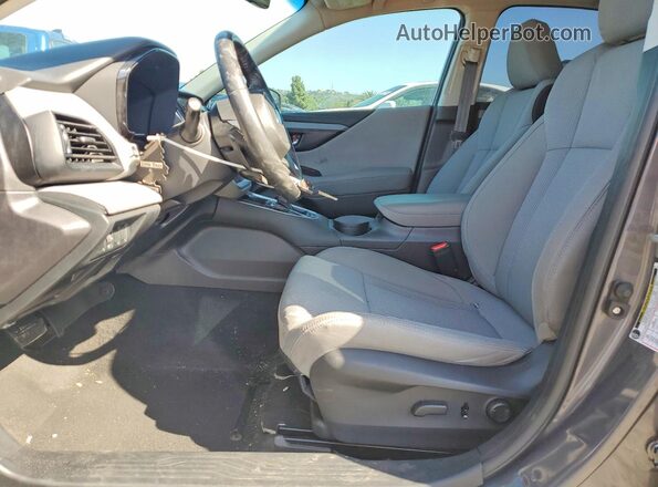 4S3BWAC61L3034125 2020 SUBARU LEGACY Угольный Вид салона спереди