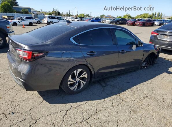 4S3BWAC61L3034125 2020 SUBARU LEGACY Угольный Задняя правая четверть
