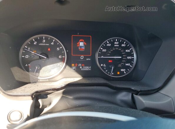 4S3BWAC61L3034125 2020 SUBARU LEGACY Угольный Вид щитка приборов