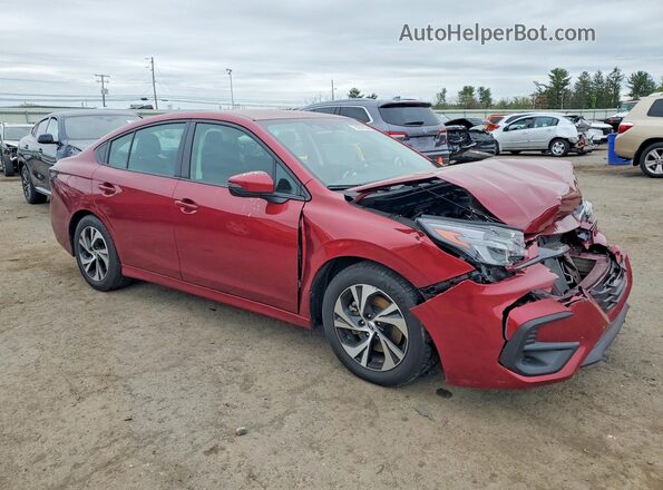4S3BWAC63P3015498 2023 SUBARU LEGACY Красный Передняя правая четверть