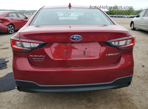 4S3BWAC63P3015498 2023 SUBARU LEGACY Красный Вид сзади
