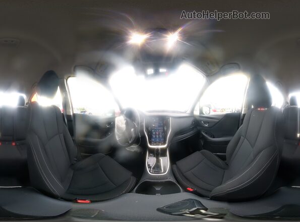 4S3BWAC63P3015498 2023 SUBARU LEGACY Красный Панорамный вид салона 360°
