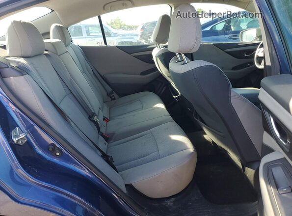 4S3BWAC64L3012748 2020 SUBARU LEGACY Blue Вид задніх сидінь