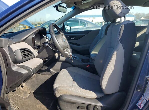 4S3BWAC64L3012748 2020 SUBARU LEGACY Blue Вид салону спереду