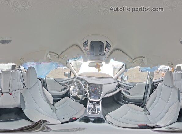 4S3BWAC64L3023085 2020 SUBARU LEGACY Silver Widok wnętrza 360 stopni