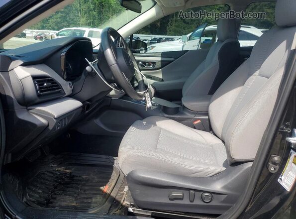4S3BWAC69P3010015 2023 SUBARU LEGACY Black Widok wnętrza z przodu