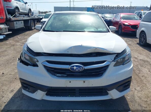 4S3BWAC6XL3013340 2020 SUBARU LEGACY White Widok zestawu wskaźników