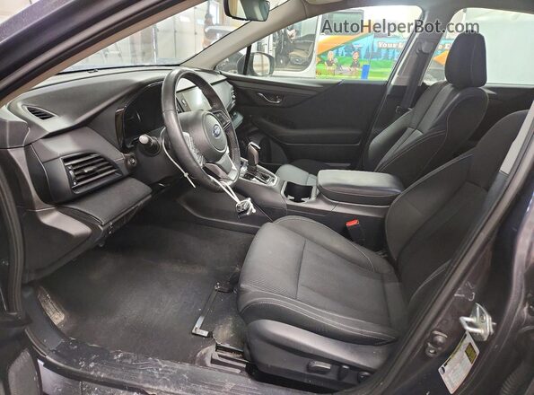 4S3BWAD61R3008583 2024 SUBARU LEGACY Серый Вид салона спереди