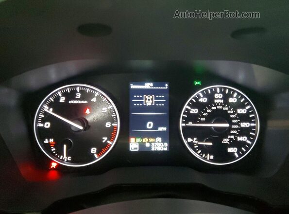 4S3BWAD66S3033808 2025 SUBARU LEGACY Черный Вид щитка приборов