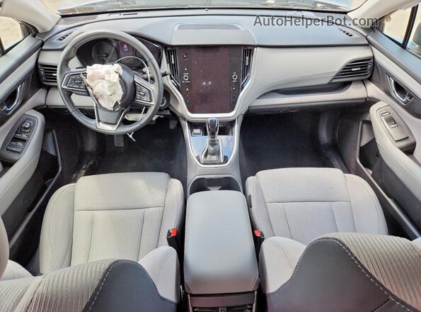 4S3BWAD6XR3029237 2024 SUBARU LEGACY Синий Вид панели приборов