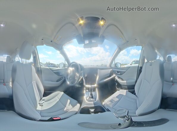 4S3BWAD6XR3029237 2024 SUBARU LEGACY Синий Панорамный вид салона 360°