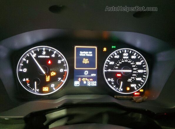 4S3BWAF60S3030092 2025 SUBARU LEGACY Серебряный Вид щитка приборов
