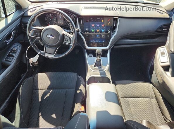 4S3BWAF61M3015667 2021 SUBARU LEGACY Белый Вид панели приборов