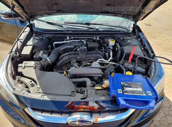 4S3BWAF67N3014511 2022 SUBARU LEGACY Black Vista interior trasera