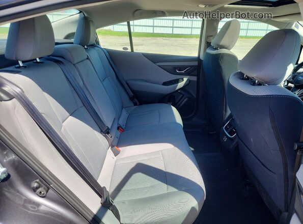 4S3BWAF67P3004287 2023 SUBARU LEGACY Gray Widok tylnych siedzeń