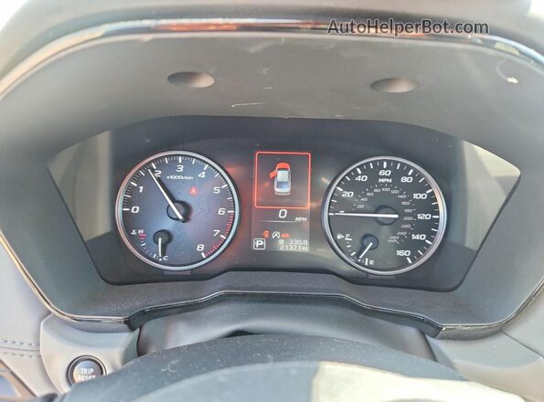 4S3BWAF67P3004287 2023 SUBARU LEGACY Gray Widok zestawu wskaźników