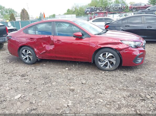 4S3BWAF68P3014889 2023 SUBARU LEGACY Красный Вид спереди