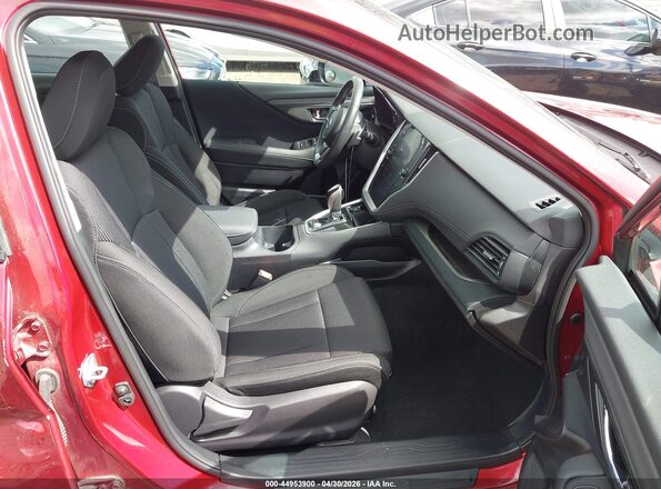 4S3BWAF68P3014889 2023 SUBARU LEGACY Красный Вид салона спереди