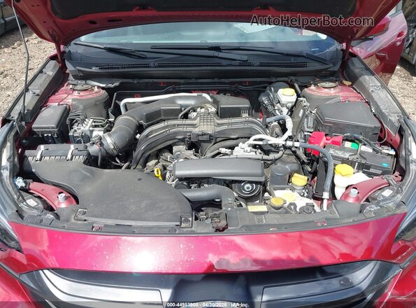 4S3BWAF68P3014889 2023 SUBARU LEGACY Красный Вид сзади