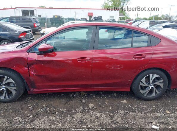4S3BWAF68P3014889 2023 SUBARU LEGACY Красный Панорамный вид салона 360°