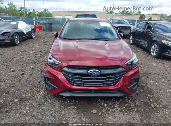 4S3BWAF68P3014889 2023 SUBARU LEGACY Красный Вид щитка приборов
